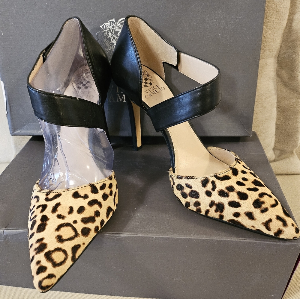 Vince Camuto Leopard Print Women's Shoes
